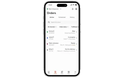 Mx - Business Manager App - Orders (GIF)