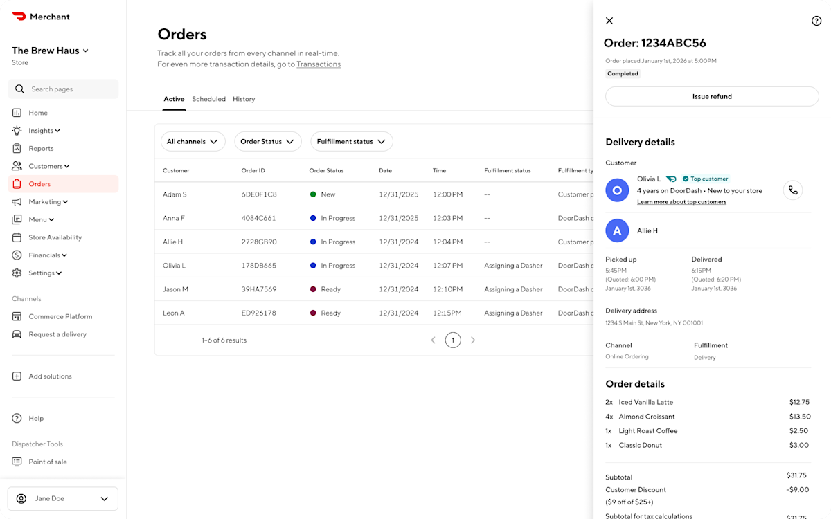 Mx - Portal - Orders - Details