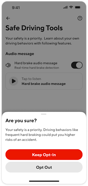 Dx - Hard Brake Opt Out