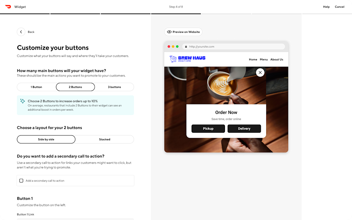 Mx - Portal - Marketing - Run a Campaign - Widget - Step 4