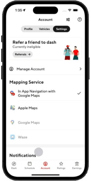 Dx - Turn on Location Sharing