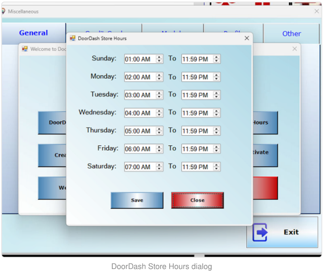 DD Store hours