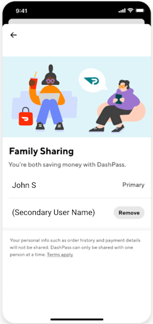 Cx - Family Sharing - Users
