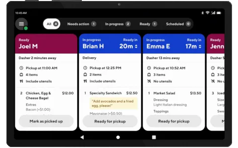 Mx - Tablet - Orders - Confirm - Cards