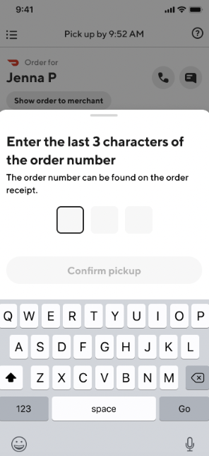 Dx - Order Number 