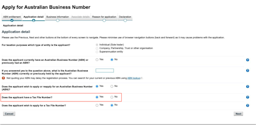 Dx - Application detail