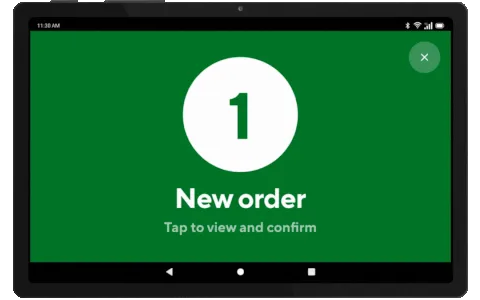 Mx - Tablet - Orders - Confirm Order