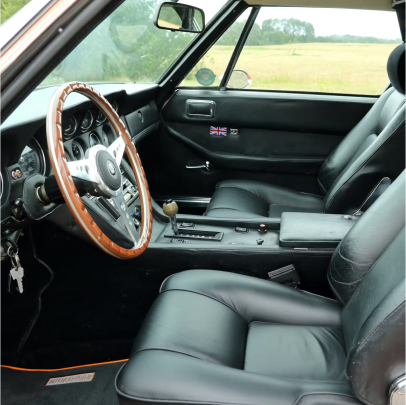 The interior of a classic