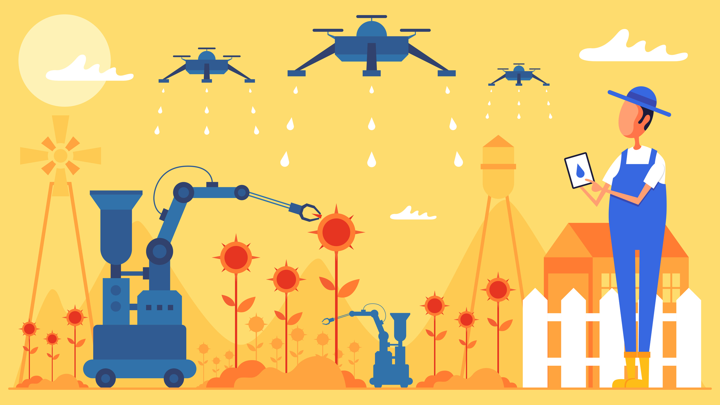 Artigo Inteligência artificial no agronegócio: os robôs vão a campo