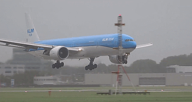 Rough landing