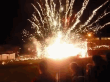 Bonfire fireworks