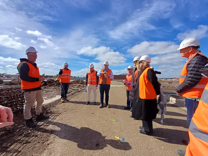 Exec and Trust visit to Harkness