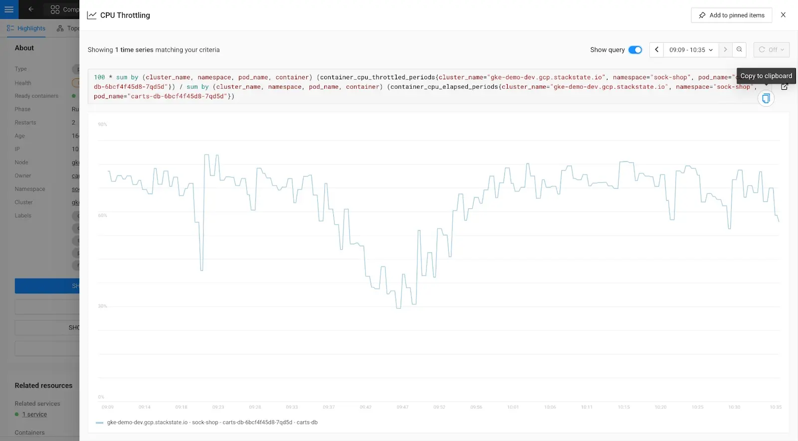 PromQL query