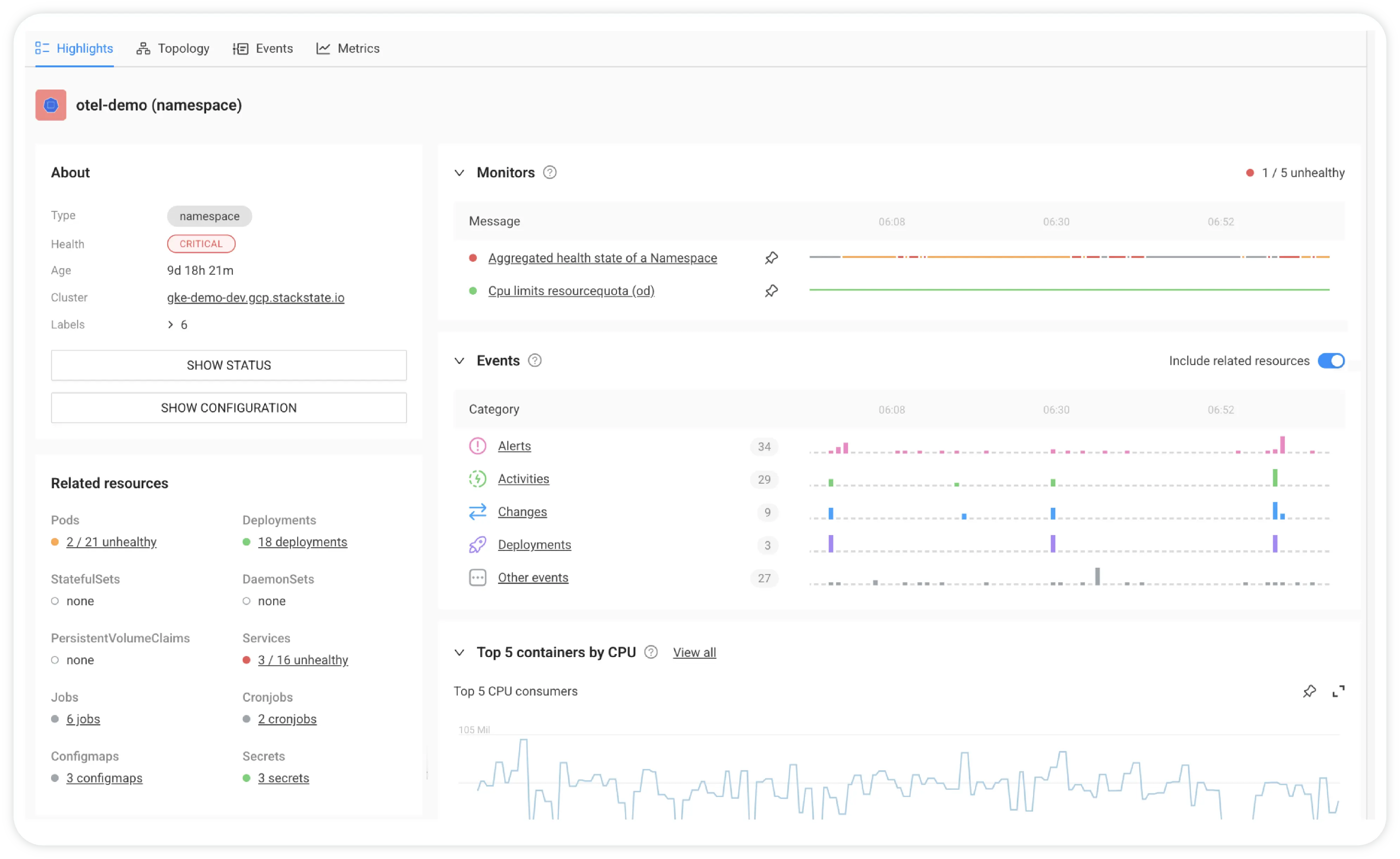 Centralized Dynamic Dashboard to Speed Troubleshooting