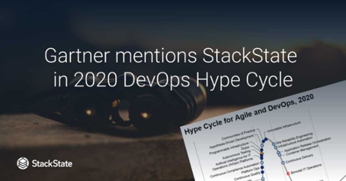 Gartner mentions StackState in 2020 DevOps Hype Cycle