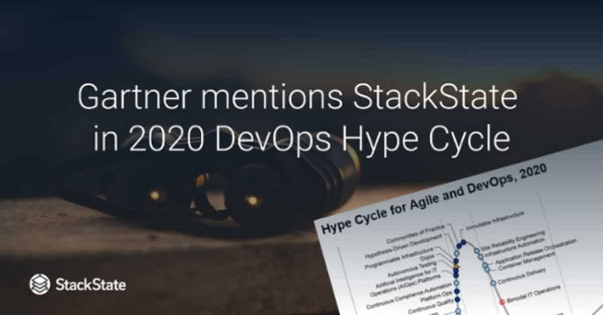Gartner mentions StackState in 2020 DevOps Hype Cycle