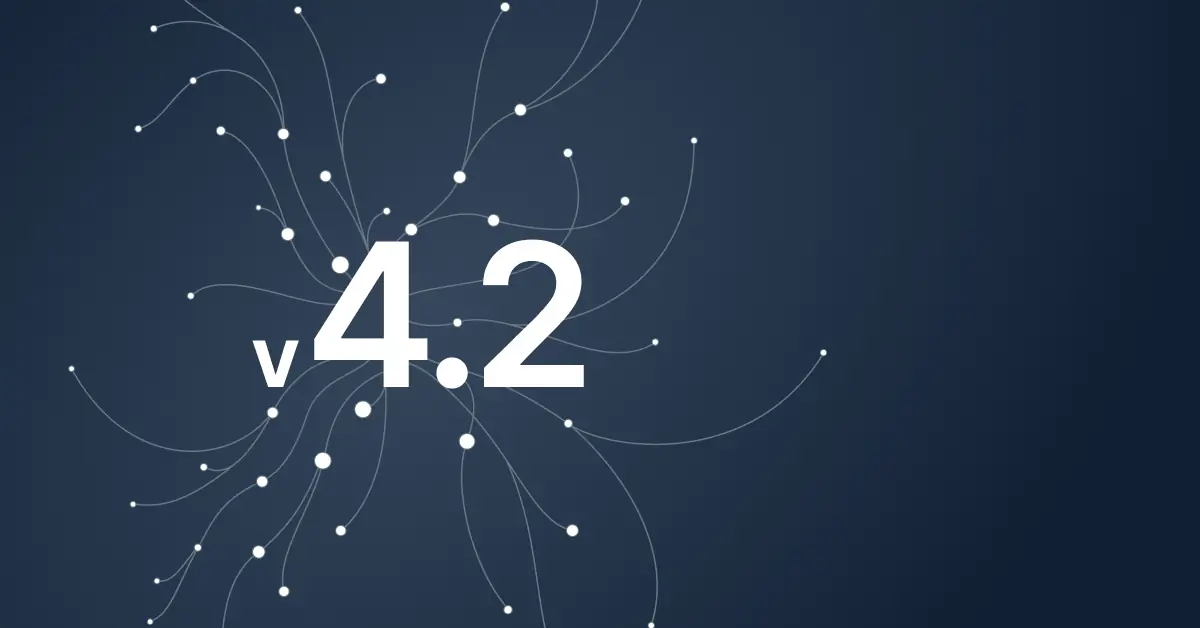 StackState 4.2 release announcement card