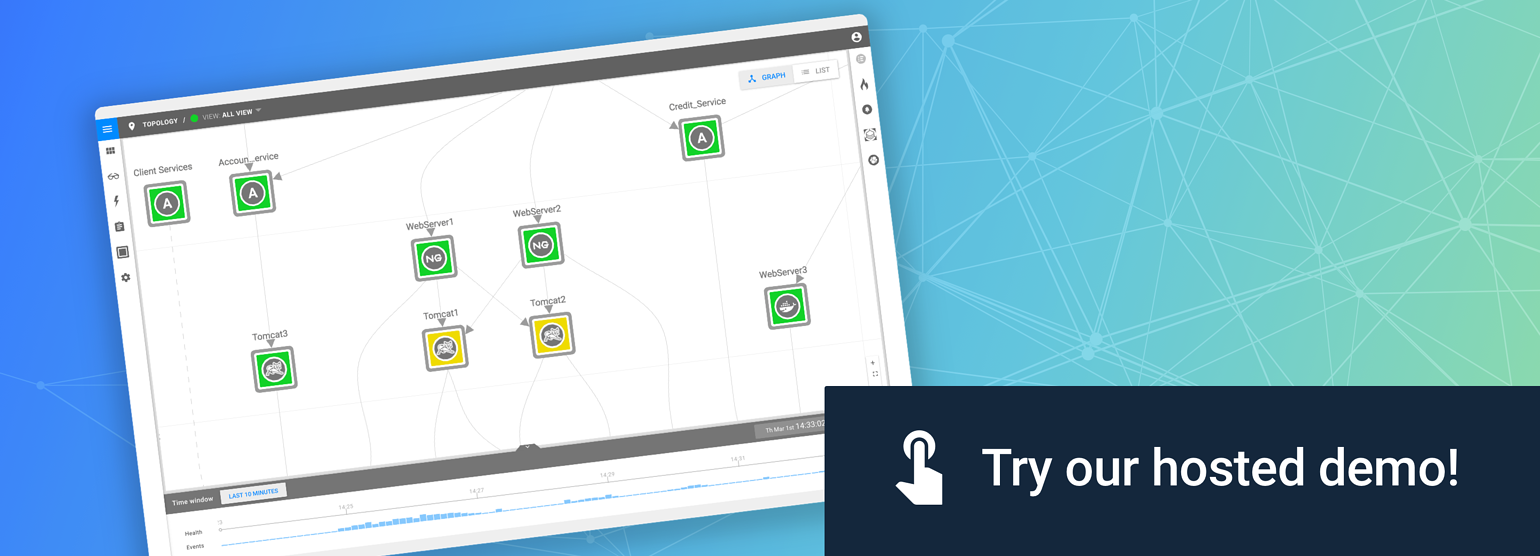 Try out hosted demo image with title