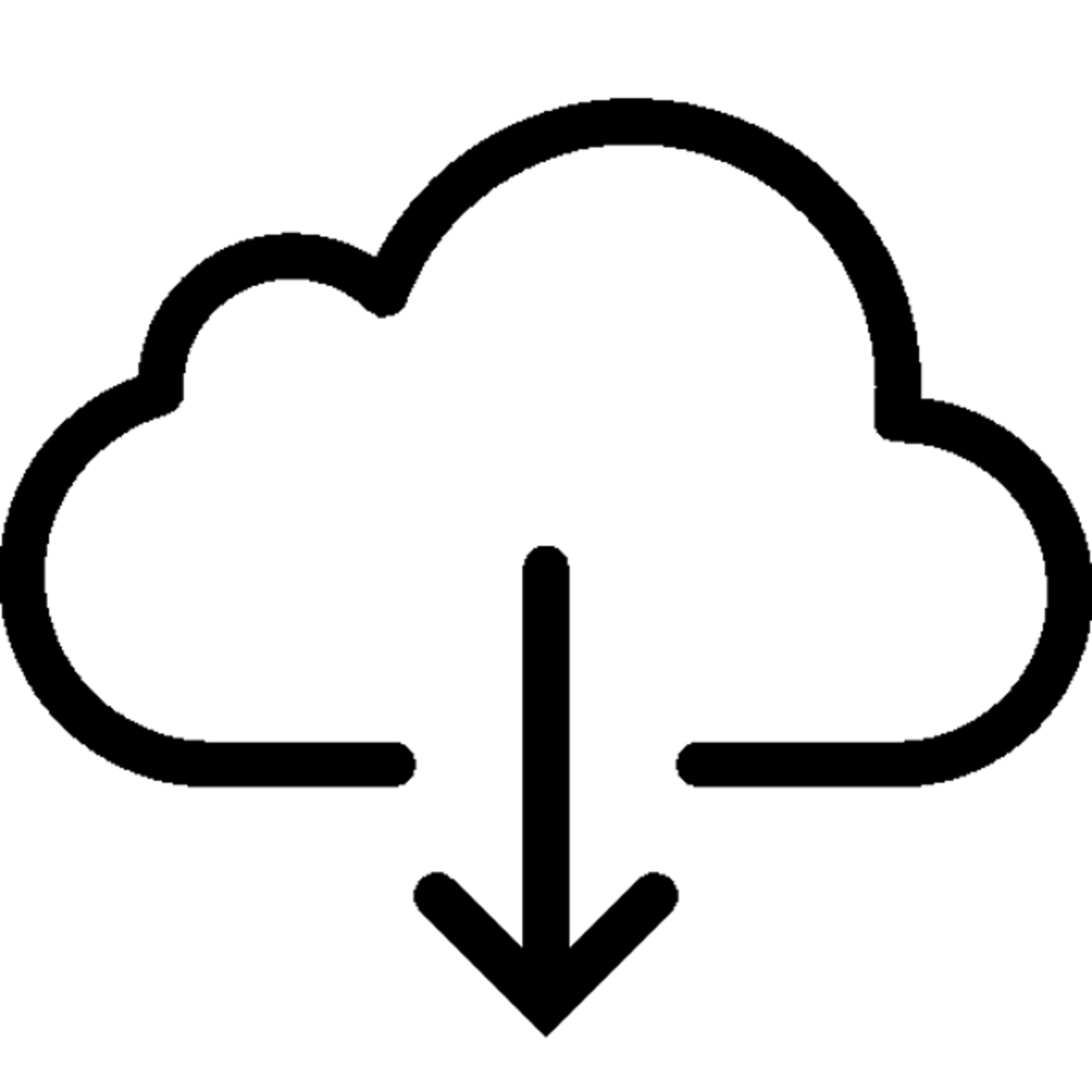 Download from Cloud image with title