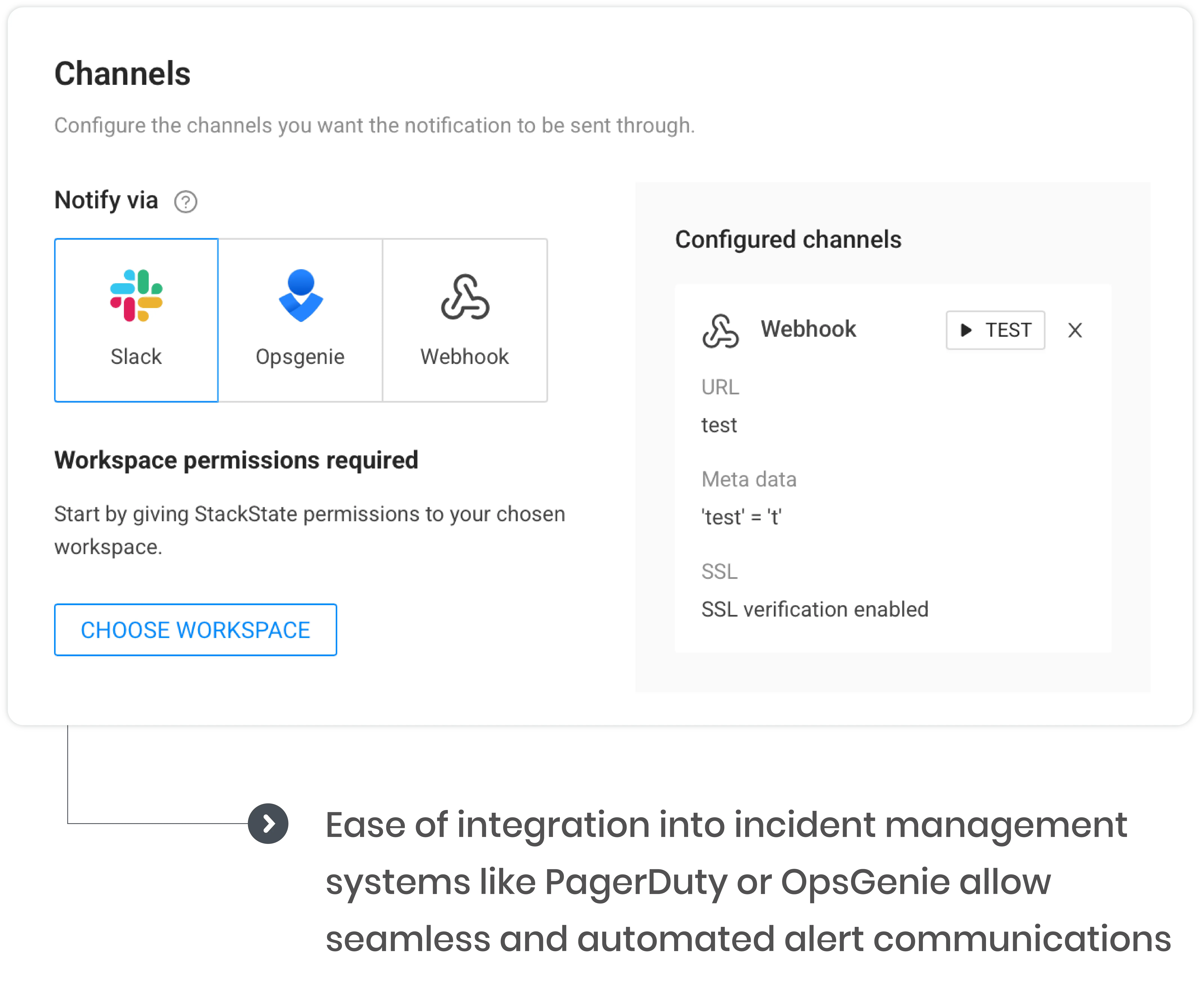 Easy Integration with Incident Management Systems