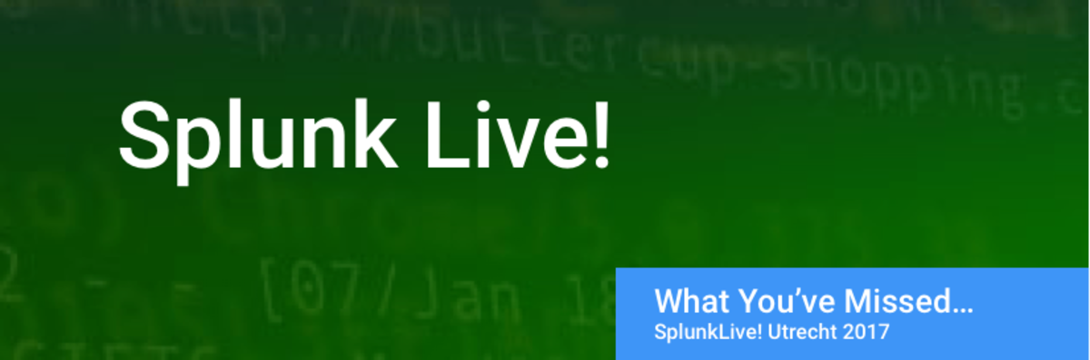 Splunk Live! header image