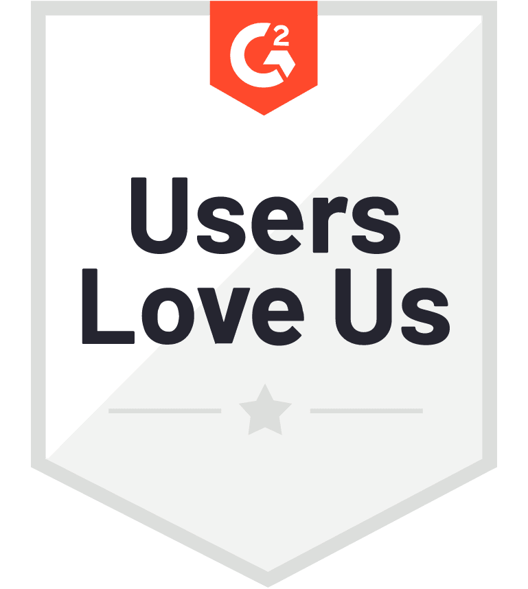 G2 Users Love Us Badge