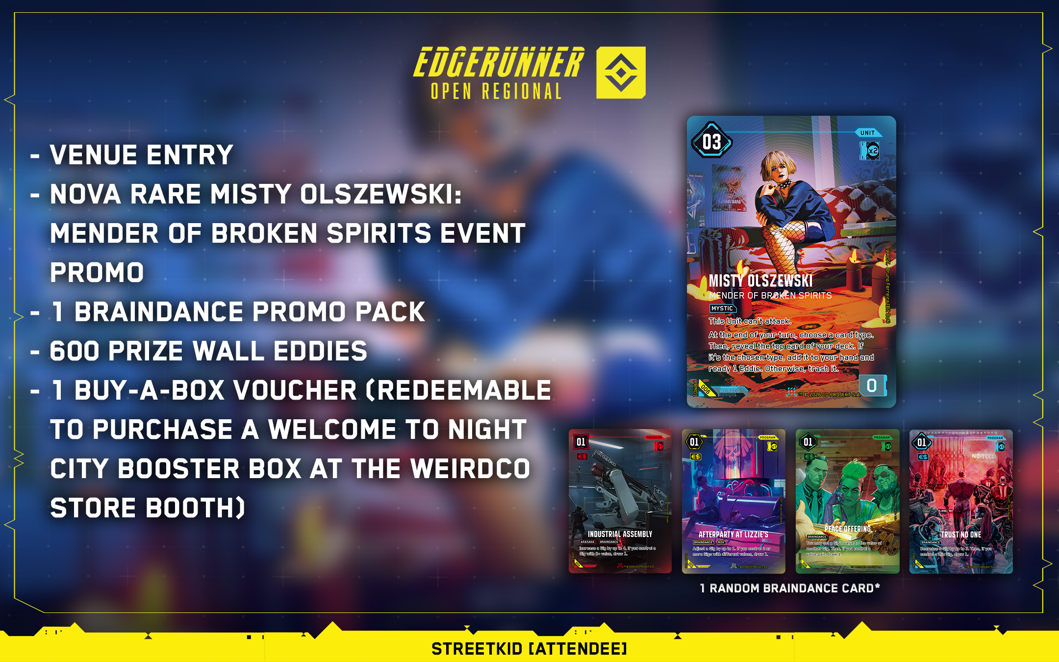 Streetkid ticket visual