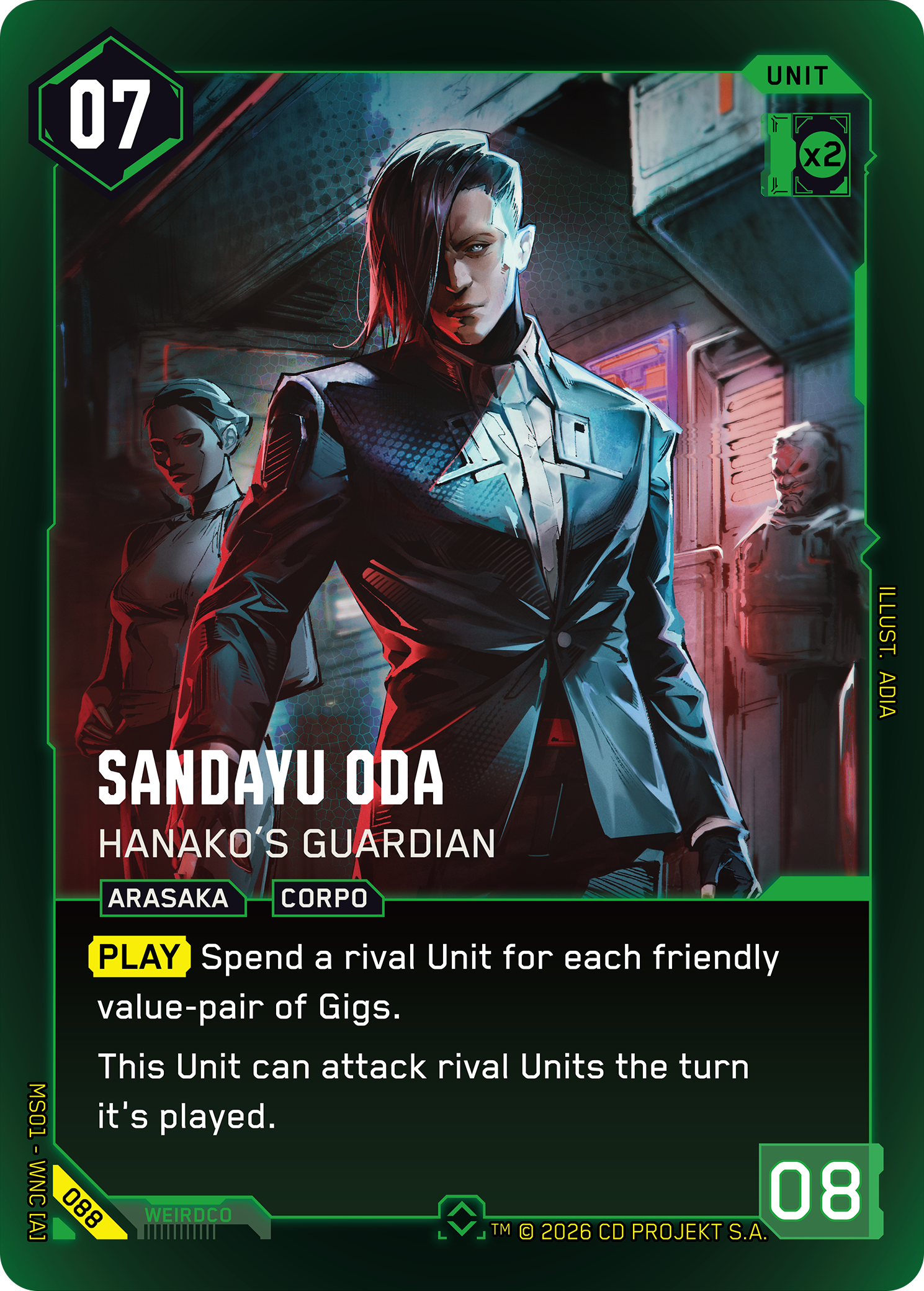 Sandayu Oda Hanako's Guardian