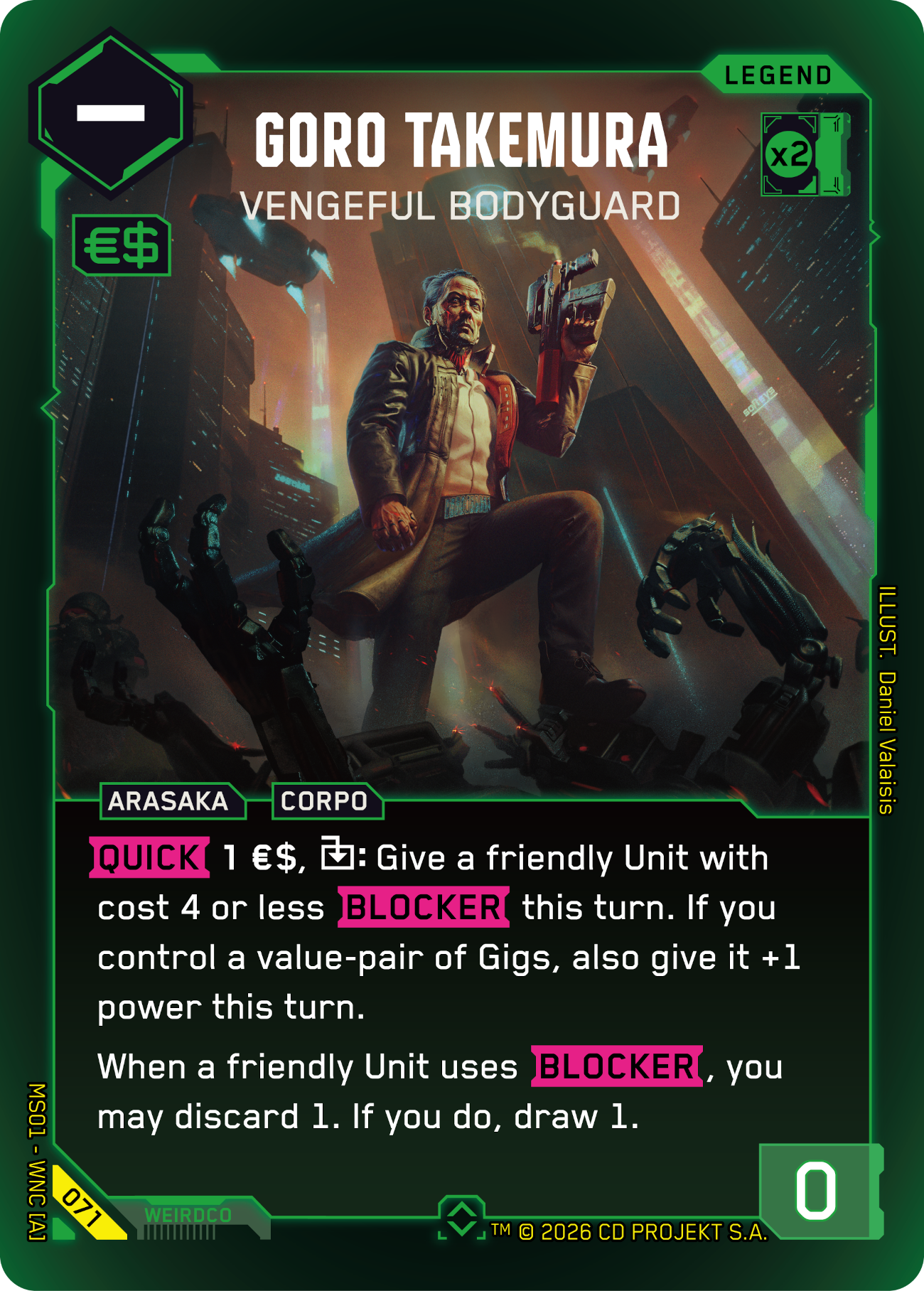 Blog Media - Goro Takemura - Vengeful Bodyguard
