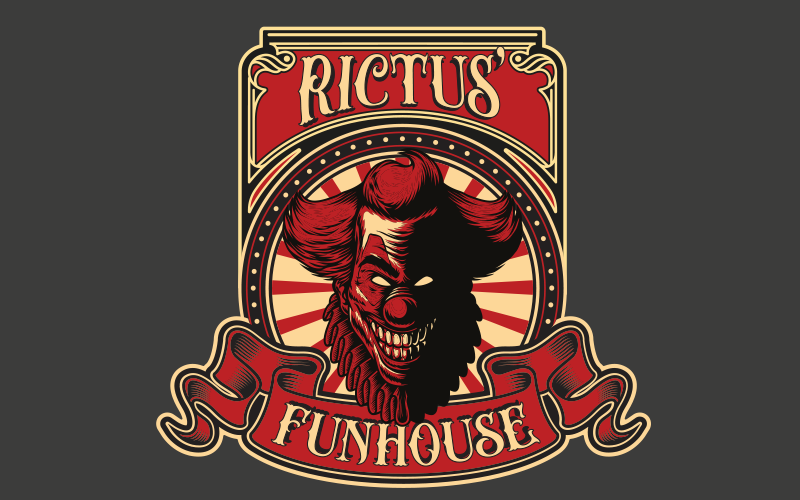 Rictus funhouse logga 800 x 500