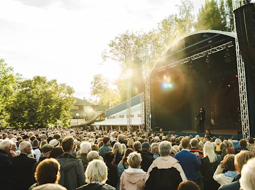 Konsert på Furuvik.