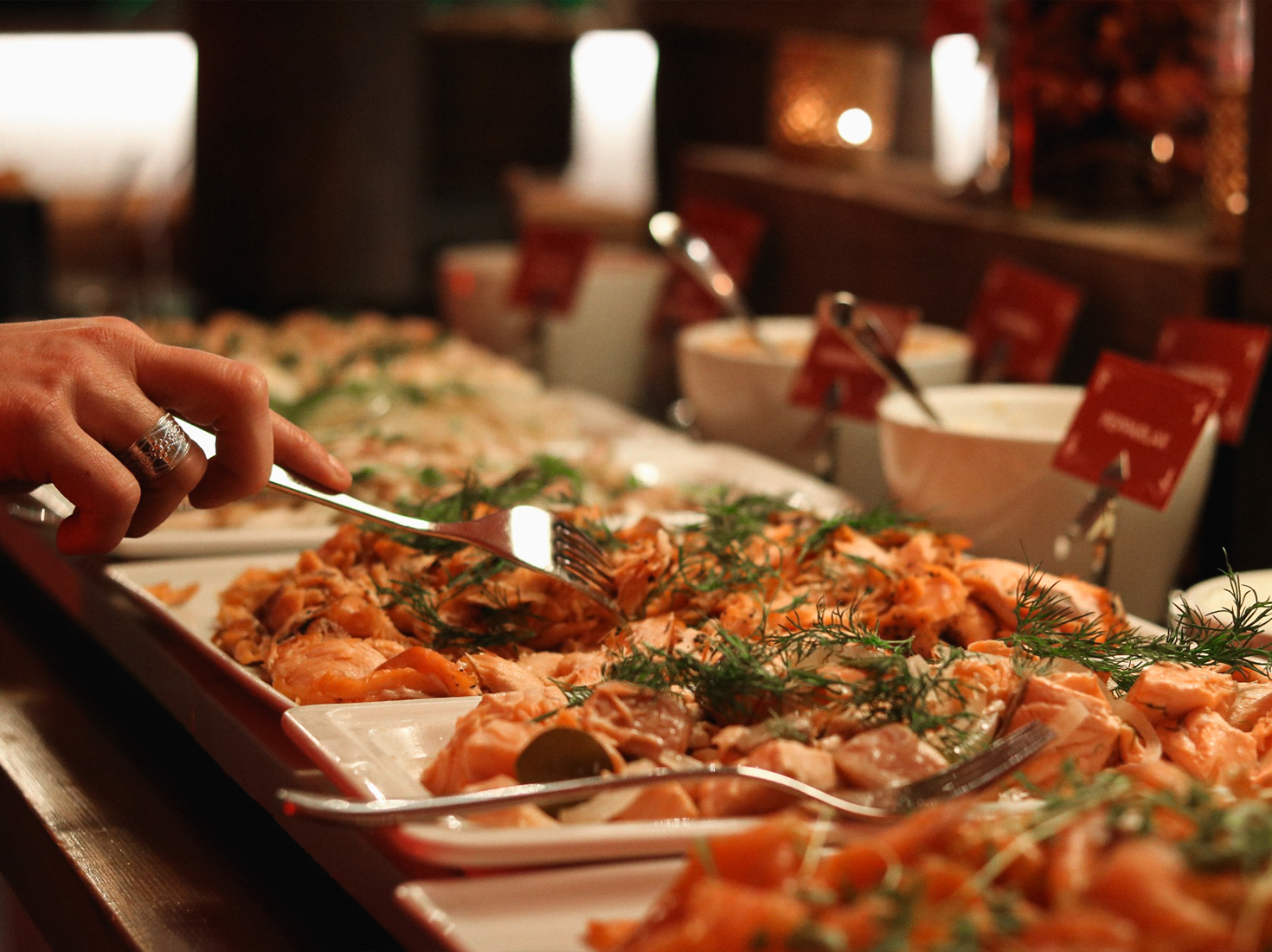 Christmas buffet!