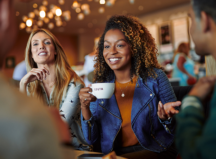 Costa Coffee customers