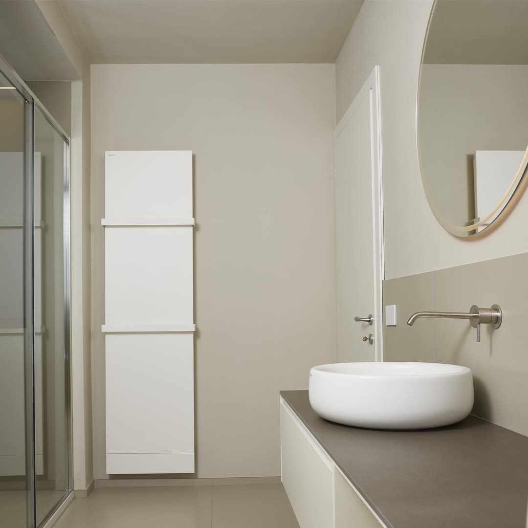 Nuance delicate per un ambiente bagno di puro relax