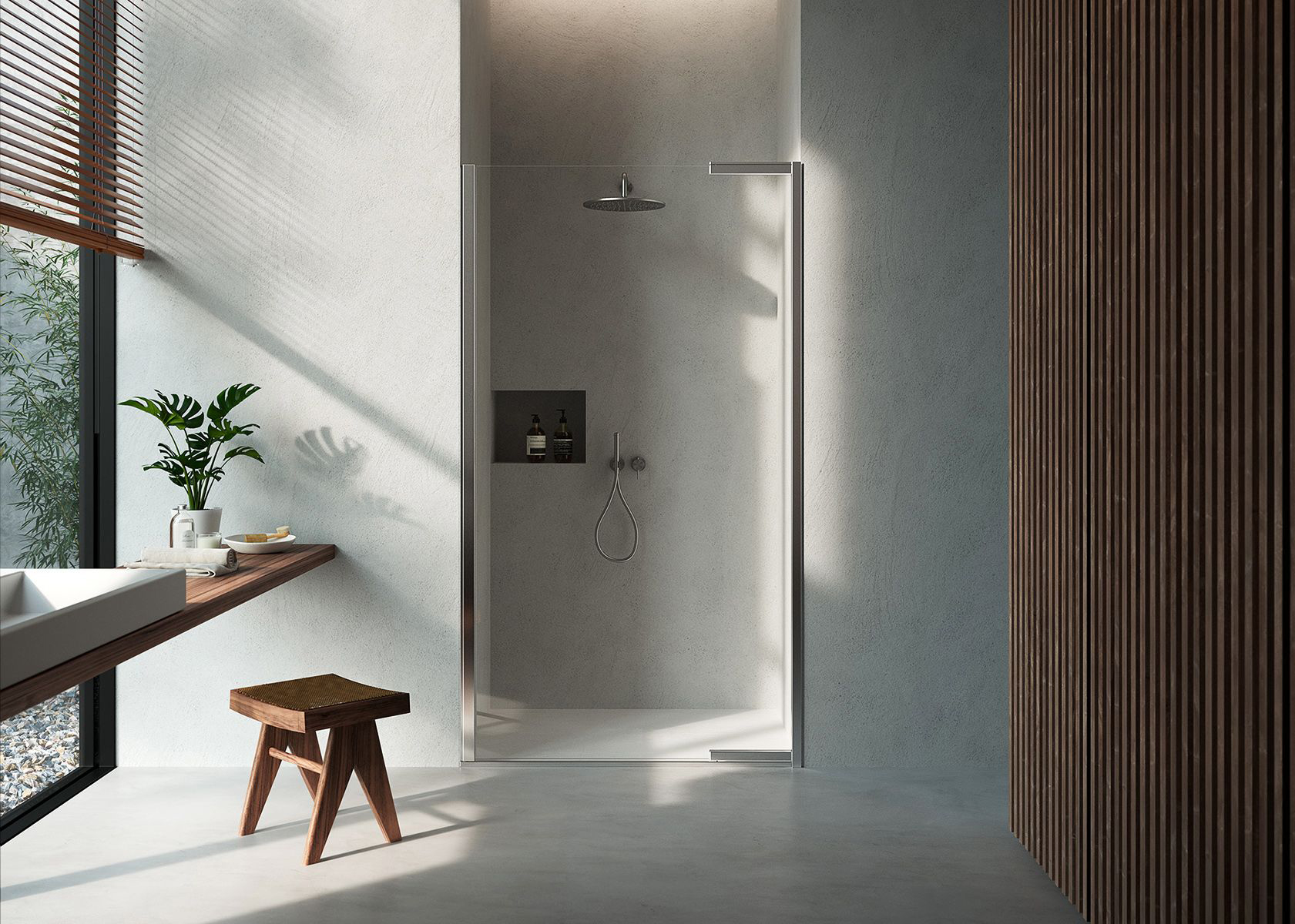 Calibe – Janas - Box doccia – porta apertura pivottante