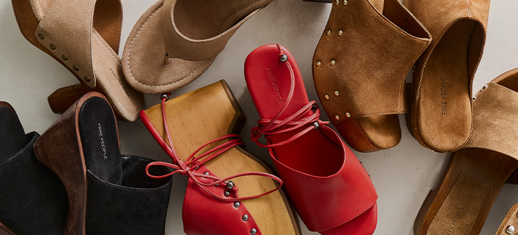 Clogs + Wooden Soles