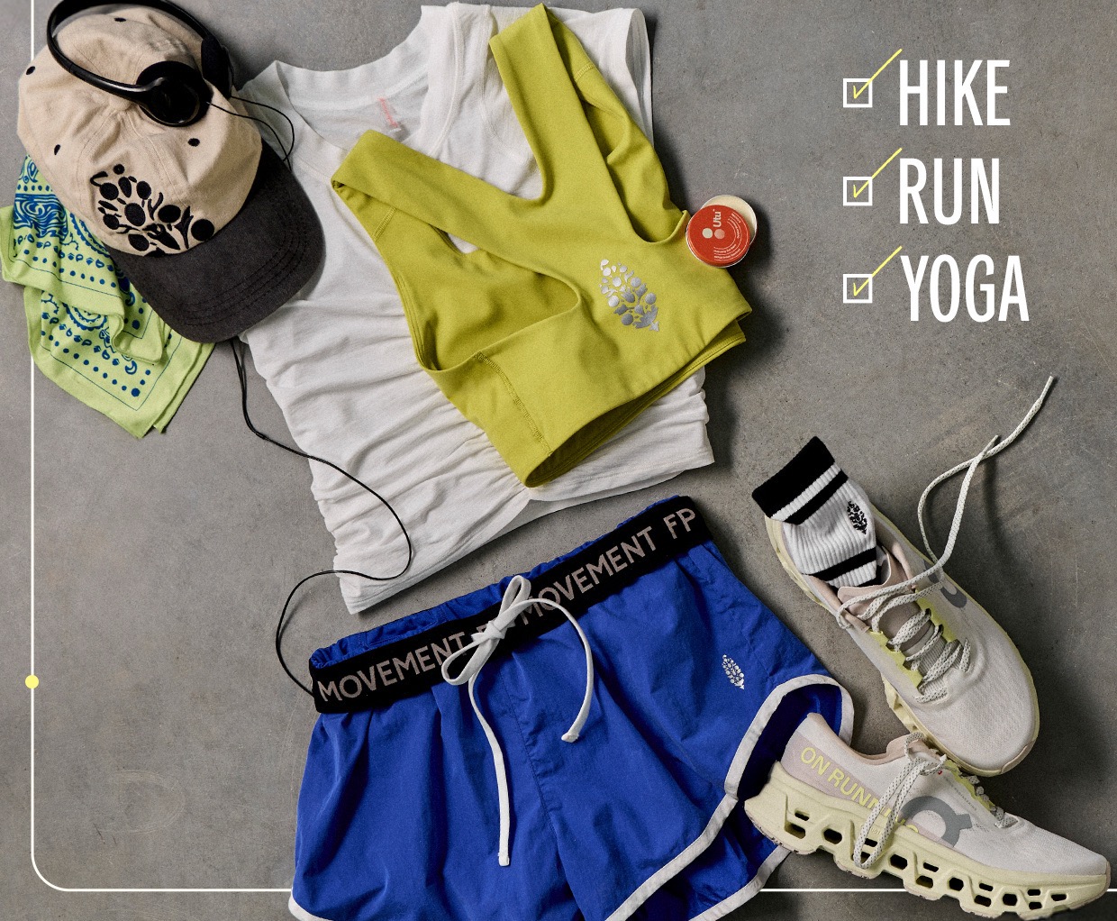 Hike, Run, Yoga Outfits