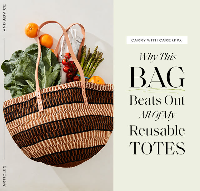 Why We Should All Start Carrying Baskets Instead of Purses
