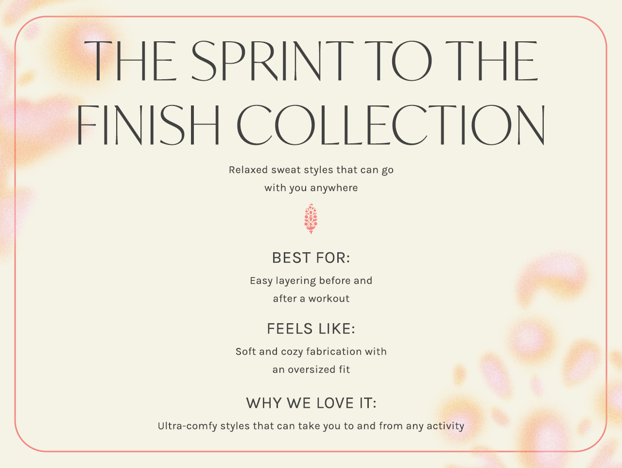 The Sprint To the Finish Collection