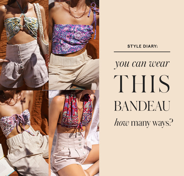 how to wear bandeau