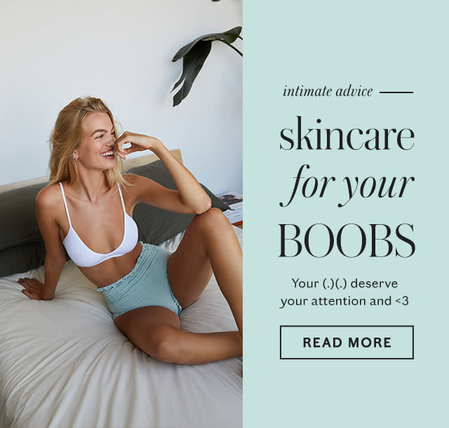 Skincare for Boobs