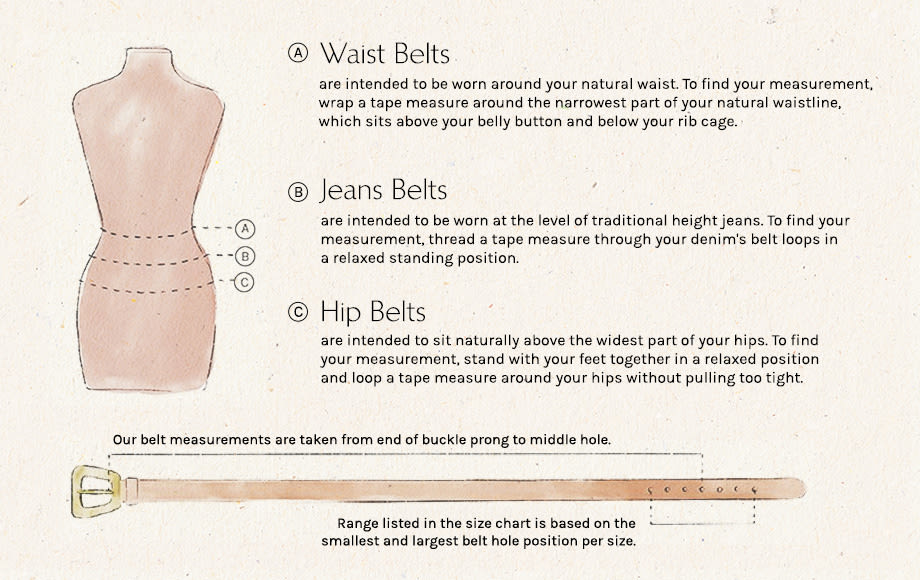 Waist Belts, Jeans Belts, Hip Belts