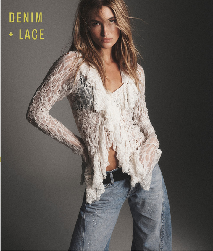 Lace + Denim