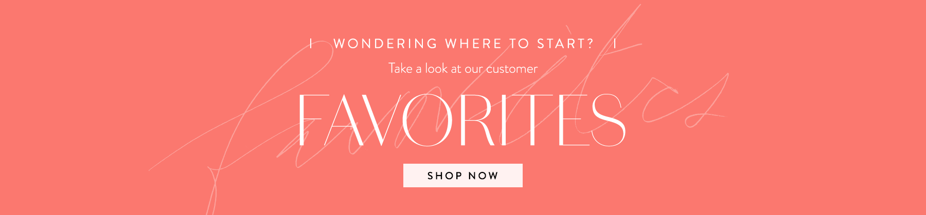 Wondering Where to Start?