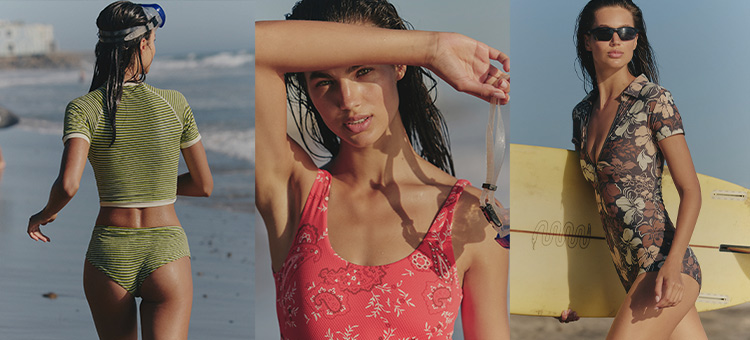 Performance-ready styles made for catching a wave.