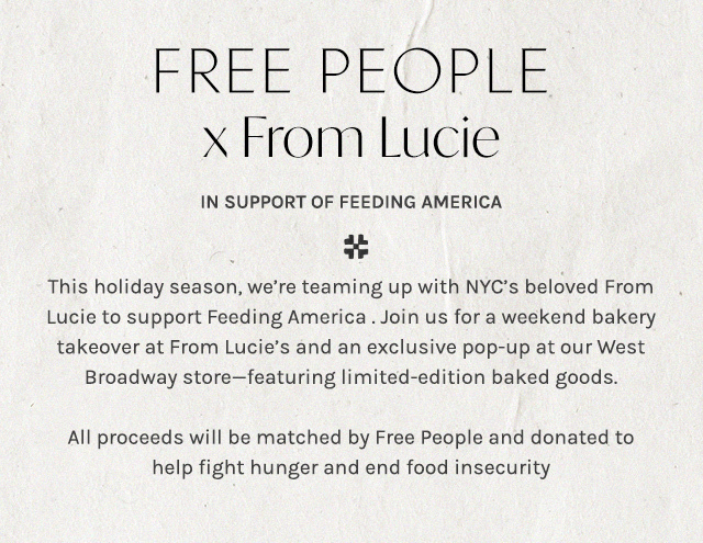 Free People X From Lucie