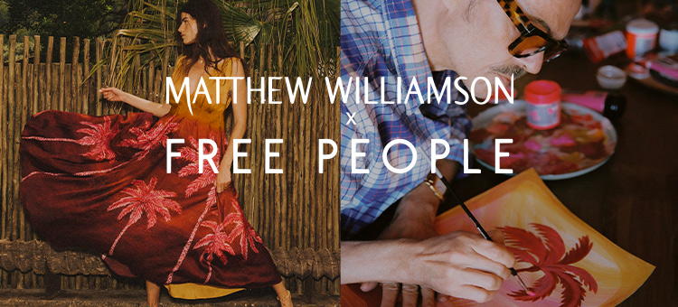 Matthew Williamson X Free People, Read the exclusive interview