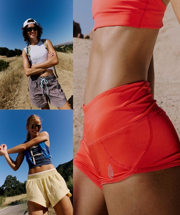 FP Movement workout shorts