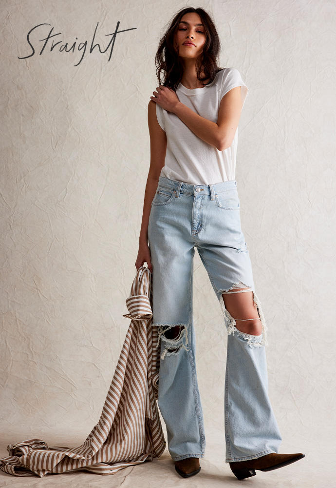 Pantalon Mujer Seasonal Denim Wide Leg