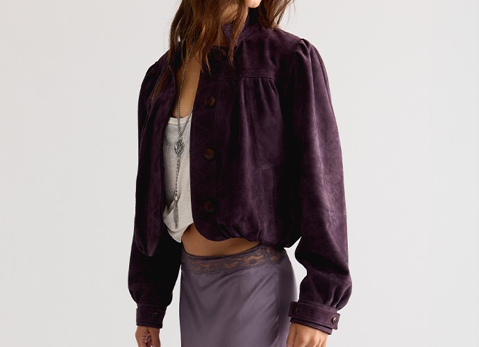 Shop FP Jackets: Suede